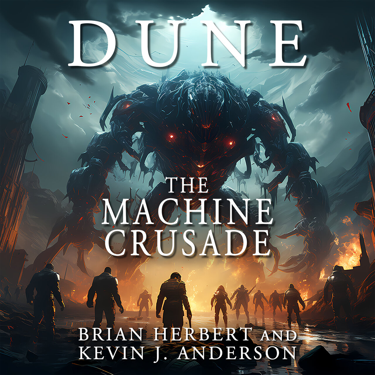 Audiobook cover for Dune: The Machine Crusade: Book Two of the Legends of Dune Trilogy