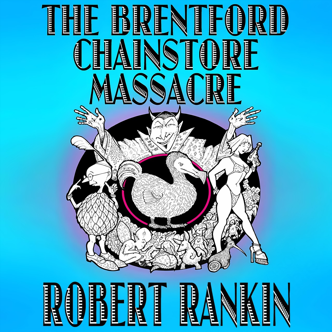 Audiobook cover for The Brentford Chain-store Massacre