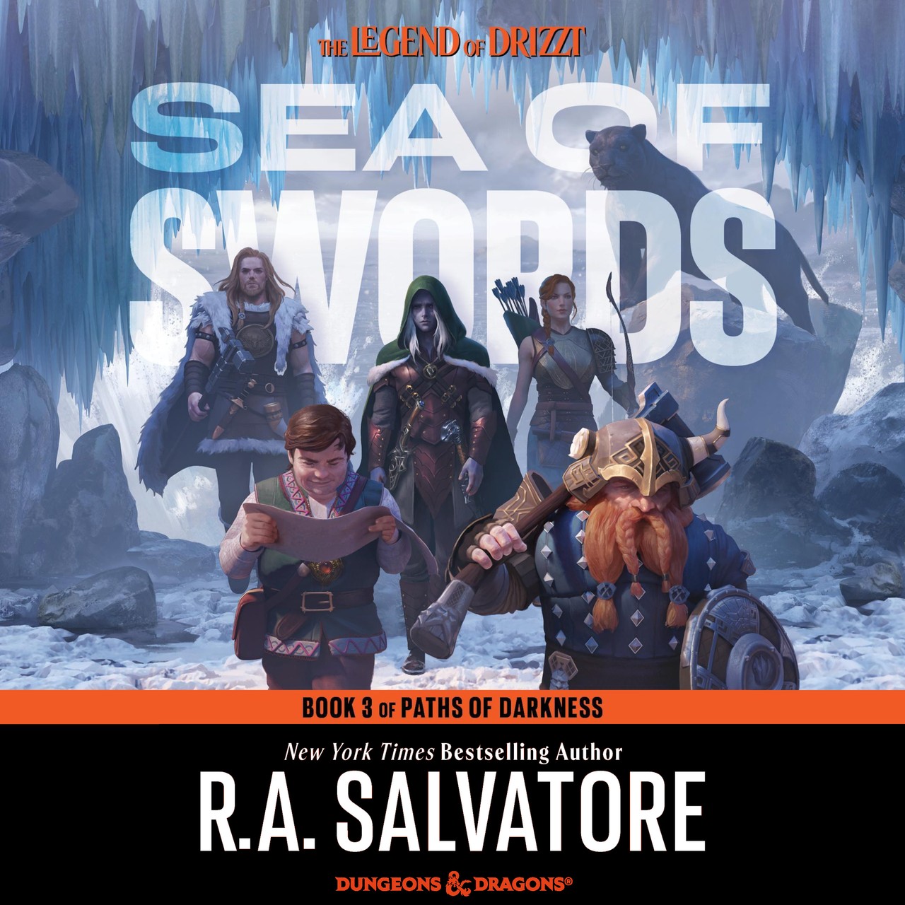 Audiobook cover for Sea of Swords