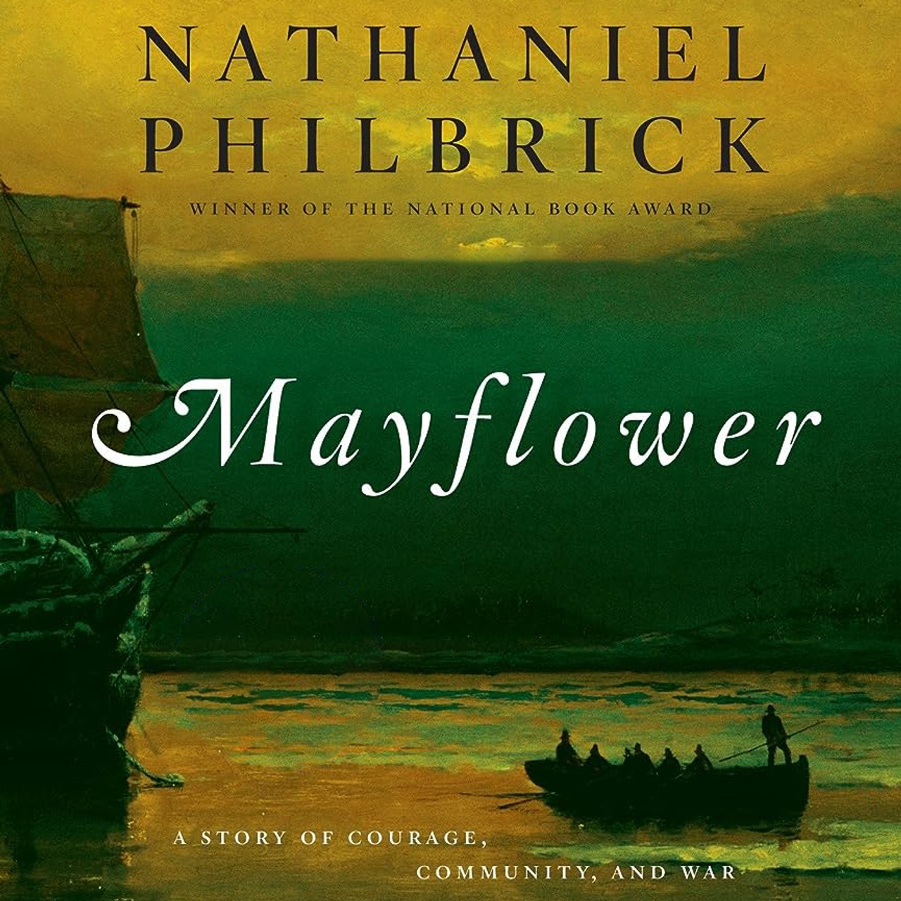 Audiobook cover for Mayflower