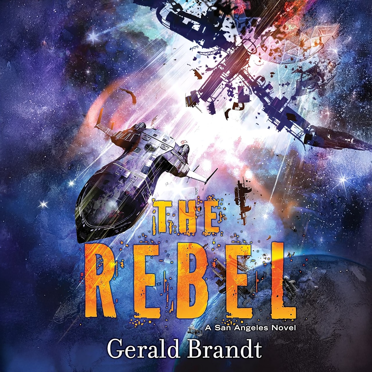Audiobook cover for The Courier (San Angeles Book 1)