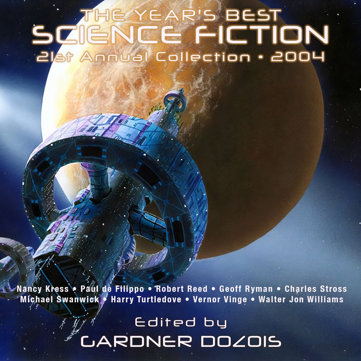Audiobook cover for The year's best science fiction - twenty-first annual collection