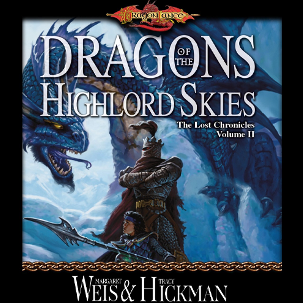 Audiobook cover for Dragons of the Highlord Skies