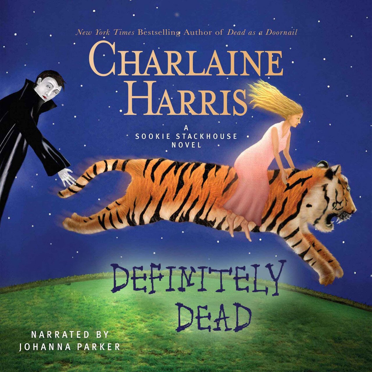 Audiobook cover for Definitely Dead (Southern Vampire Mysteries, Book 6)