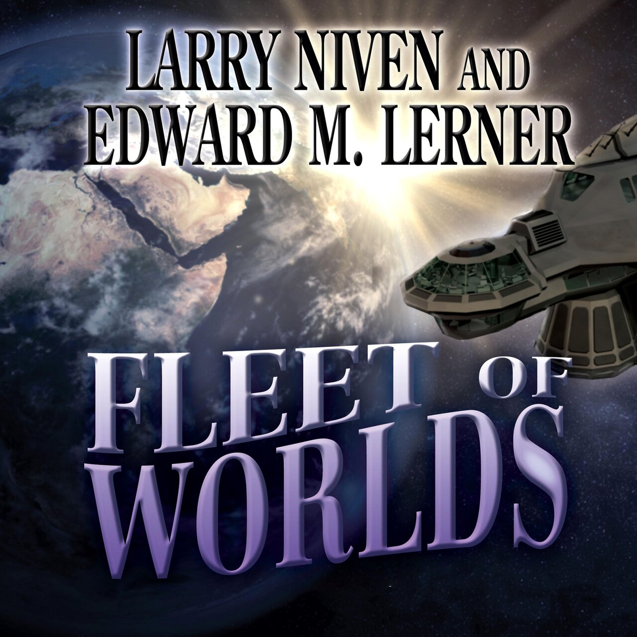 Audiobook cover for Fleet of worlds
