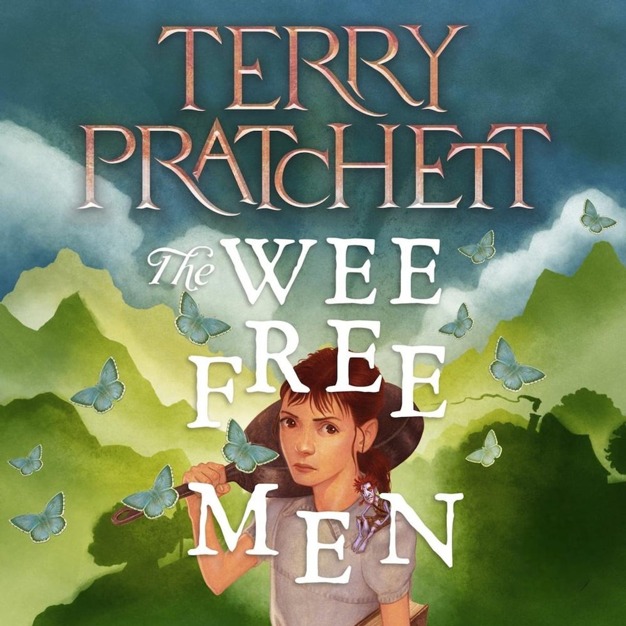 Audiobook cover for The Wee Free Men