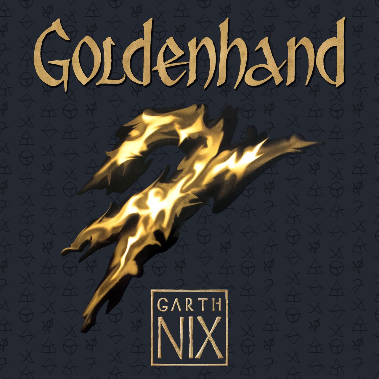 Audiobook cover for Goldenhand