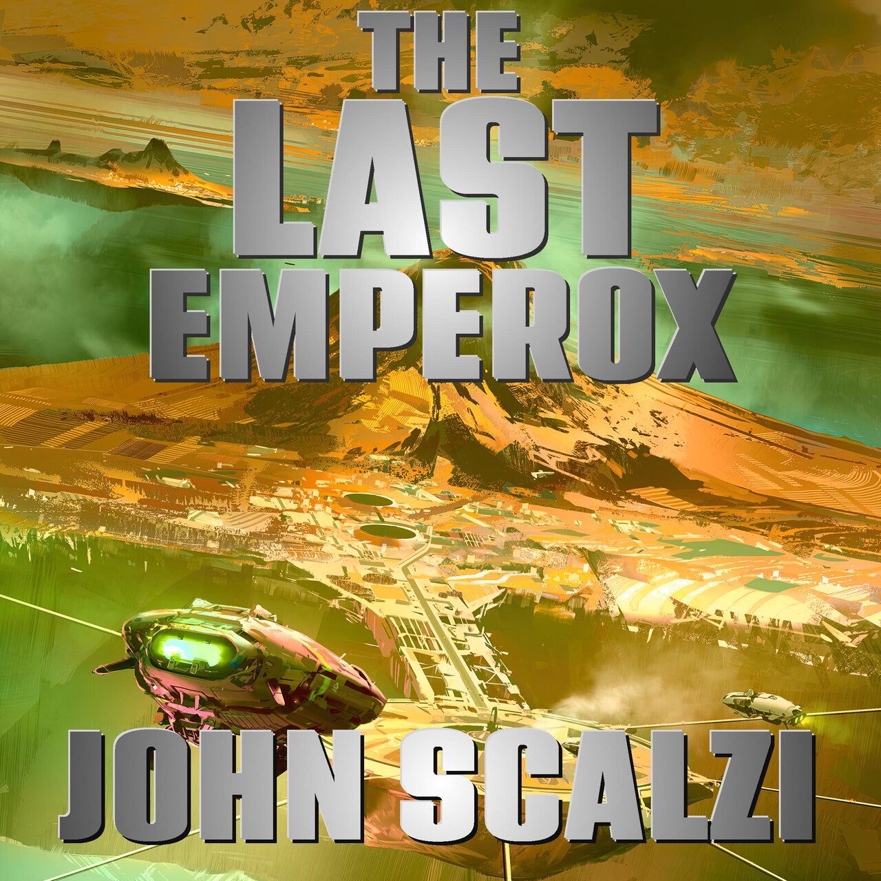 Audiobook cover for The last Emperox