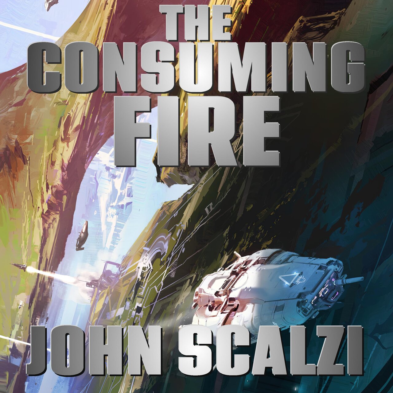 Audiobook cover for The consuming fire