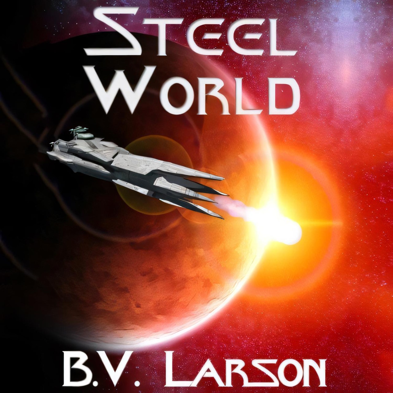 Audiobook cover for 2008 sustainability report of the world steel industry