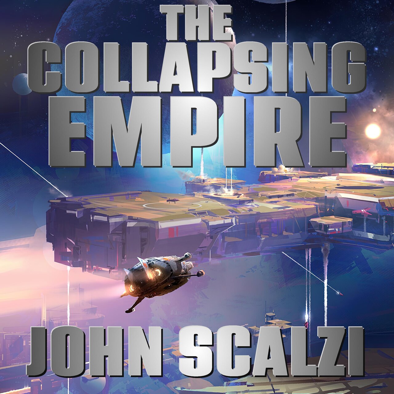Audiobook cover for The Collapsing Empire (The Interdependency)