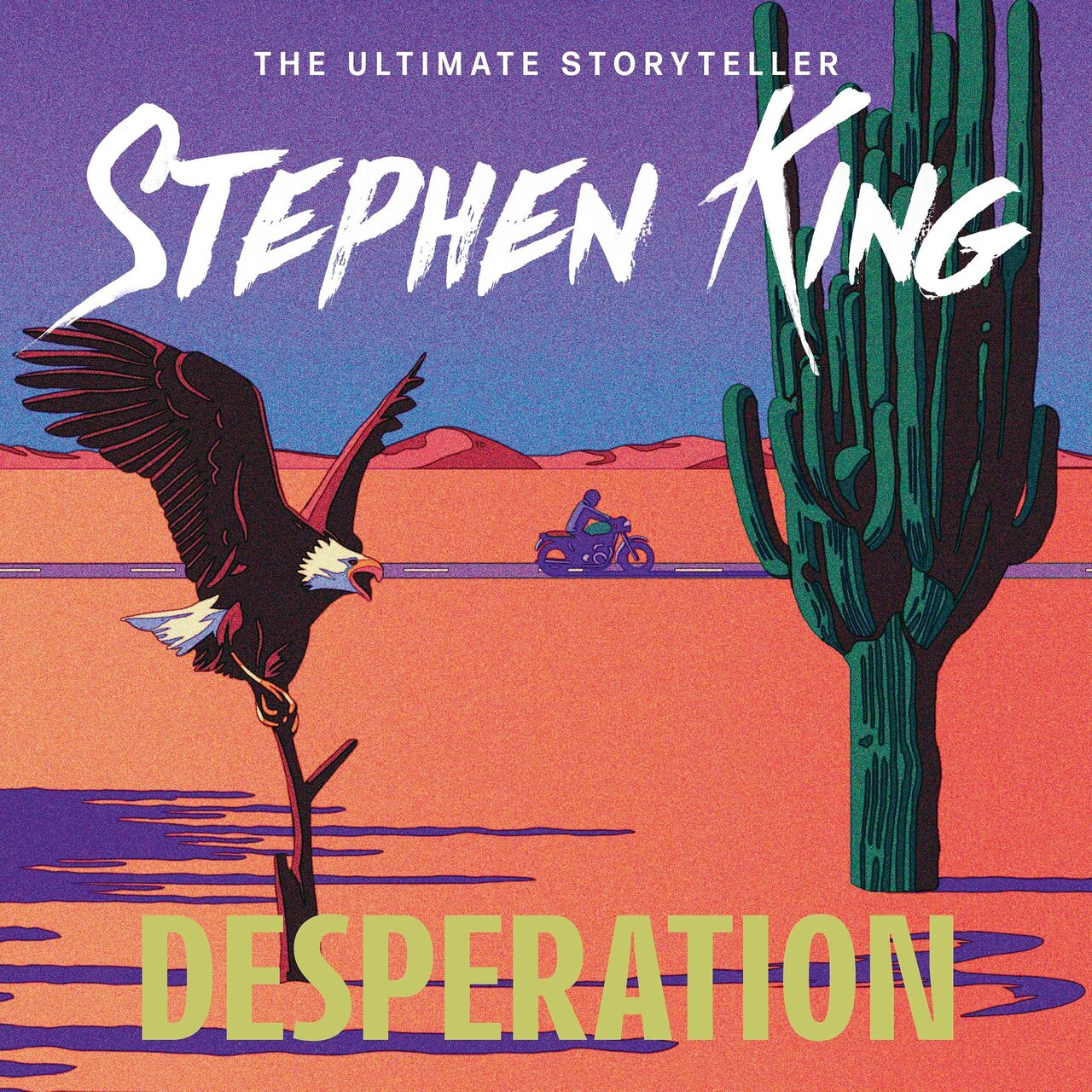 Audiobook cover for Desperation