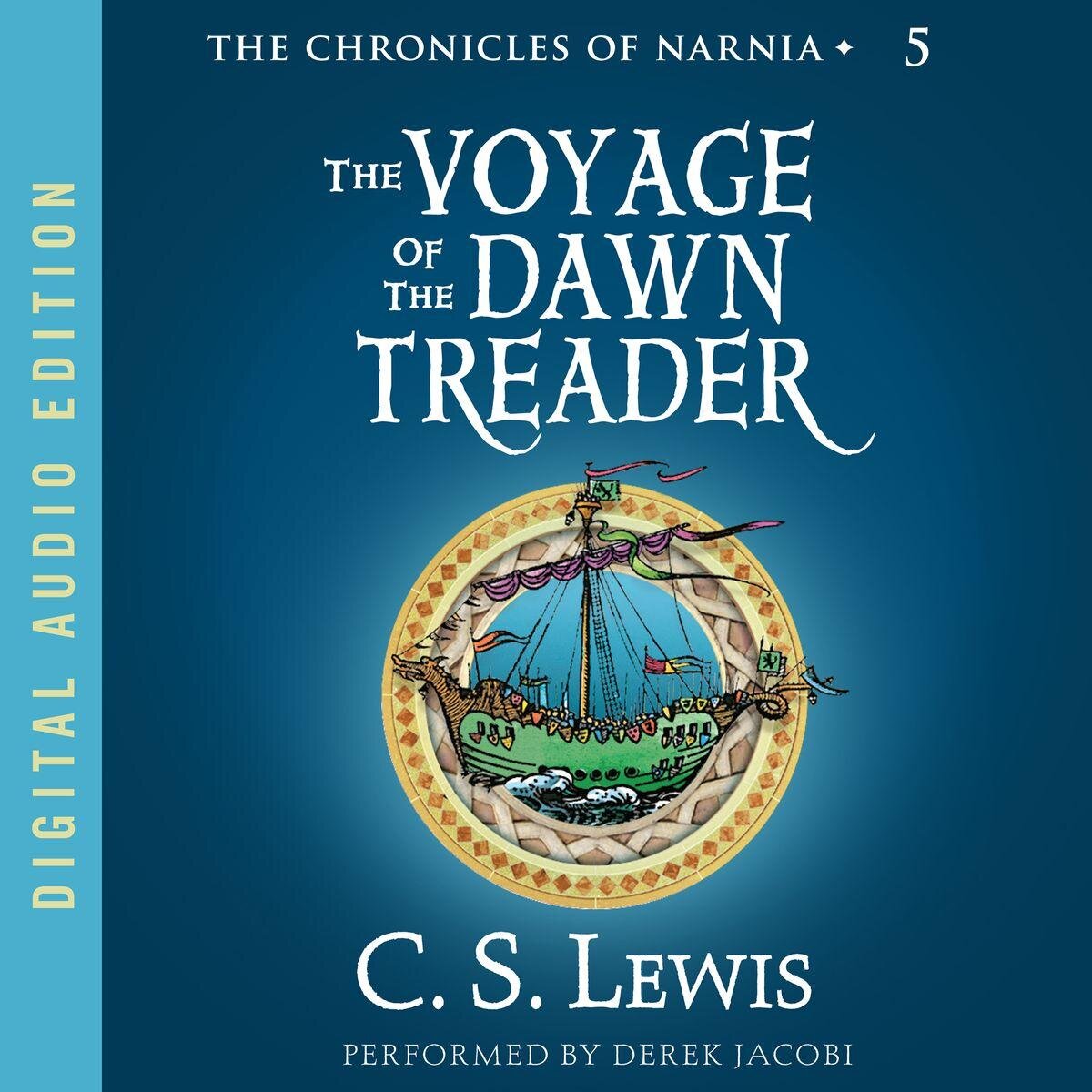 Audiobook cover for The Voyage of the Dawn Treader