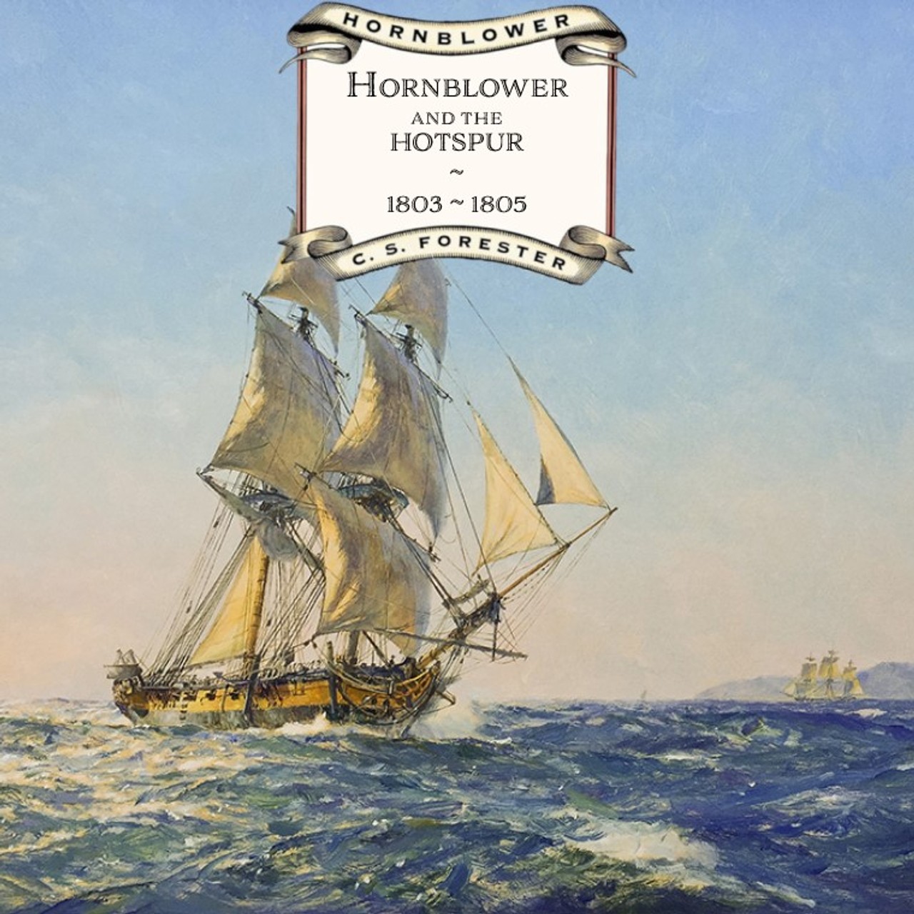 Audiobook cover for Hornblower and the "Hotspur"