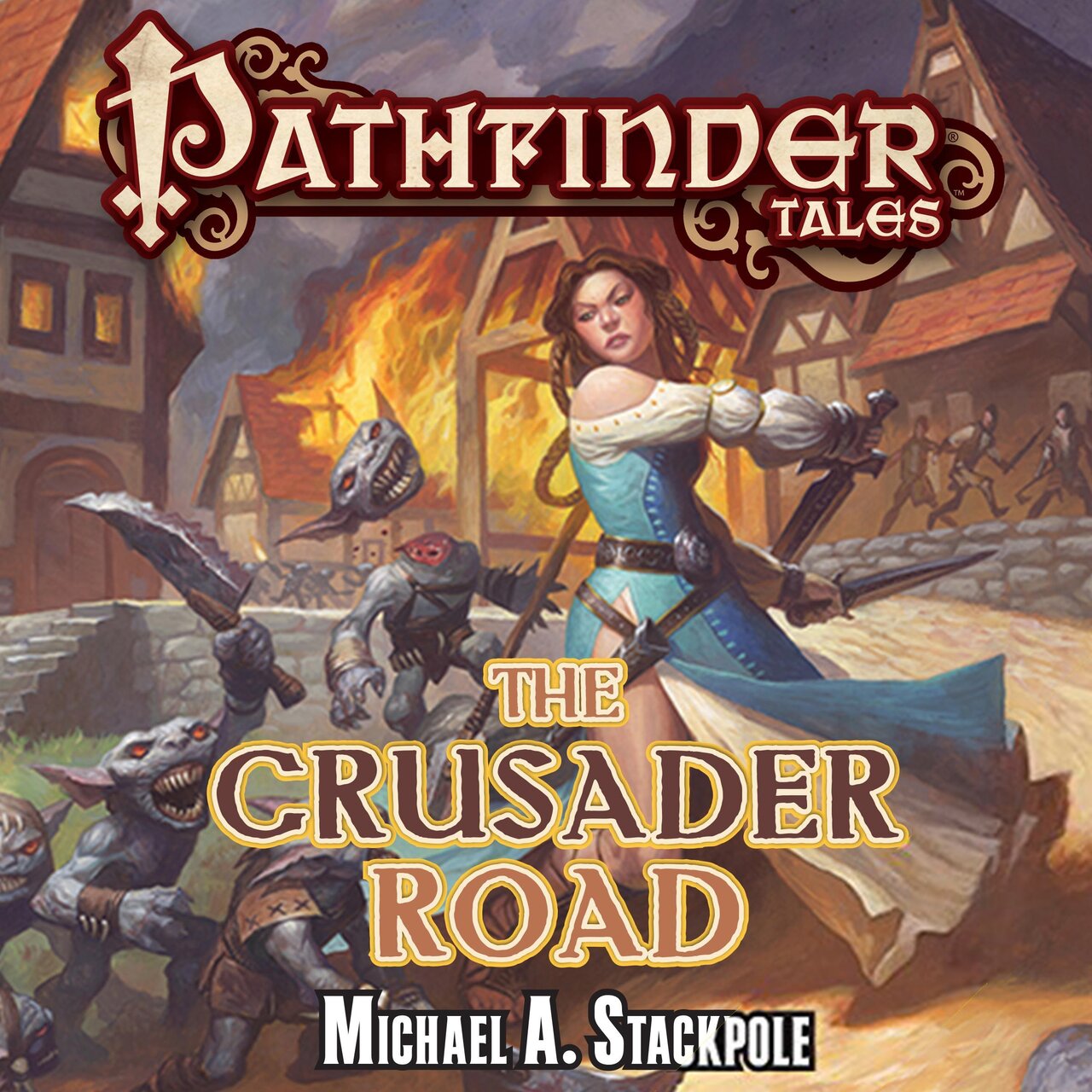 Audiobook cover for Crusader Road, The