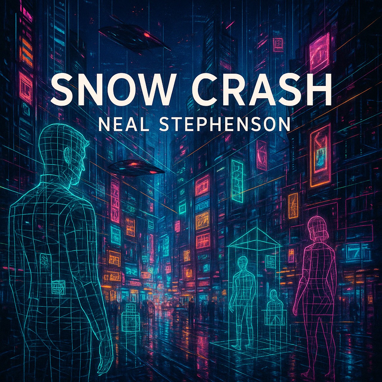 Audiobook cover for Snow Crash