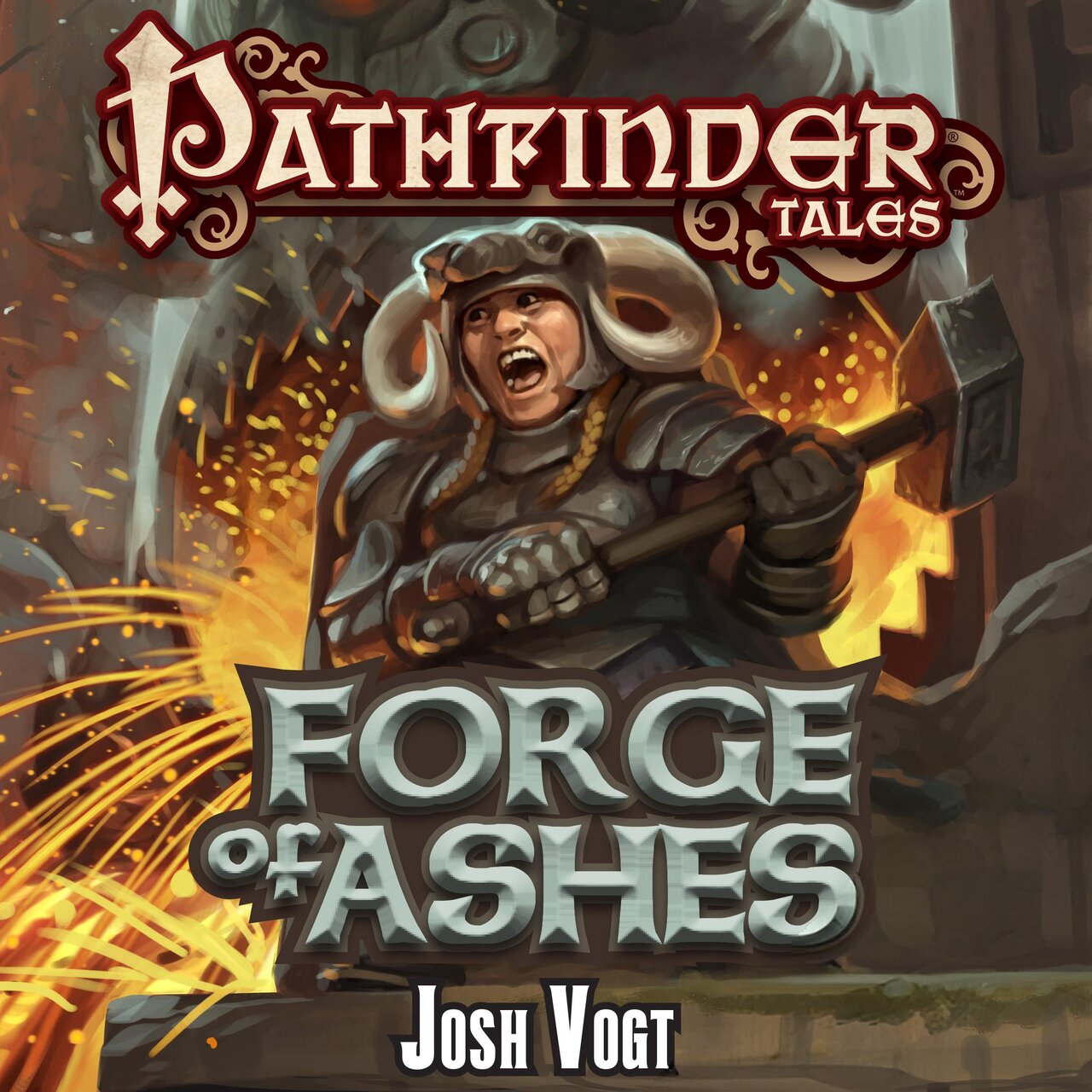 Audiobook cover for Forge of Ashes
