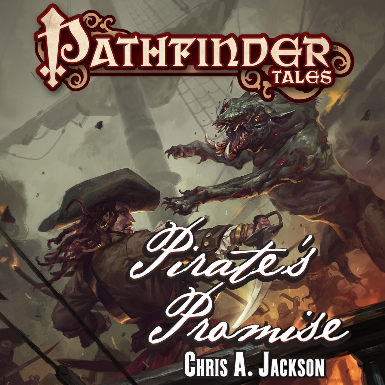 Audiobook cover for Operation Hellmouth, a Pathfinder Novel (hardcover)