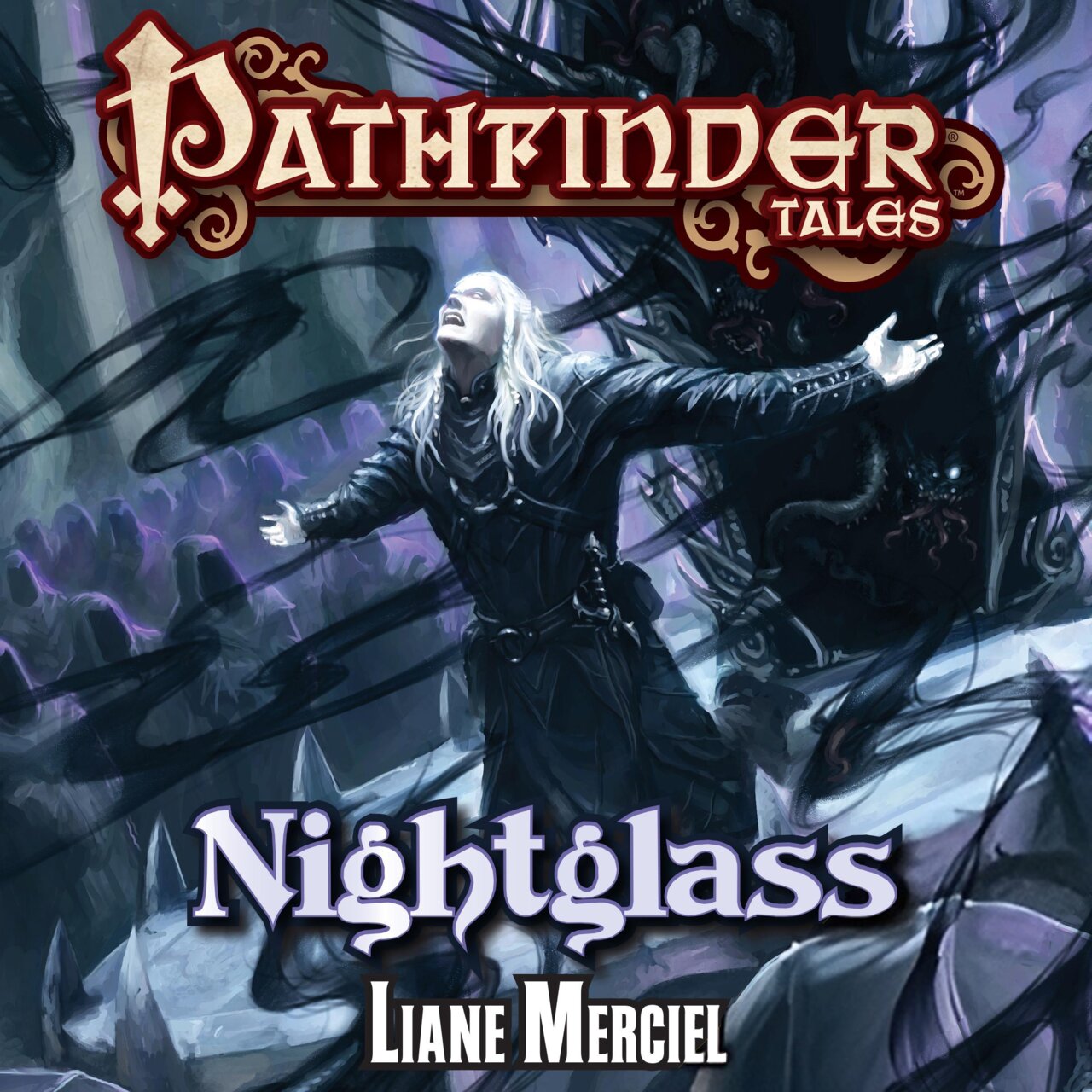 Audiobook cover for Nightglass