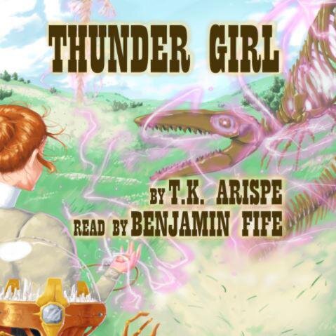 Audiobook cover for Thunder Girl