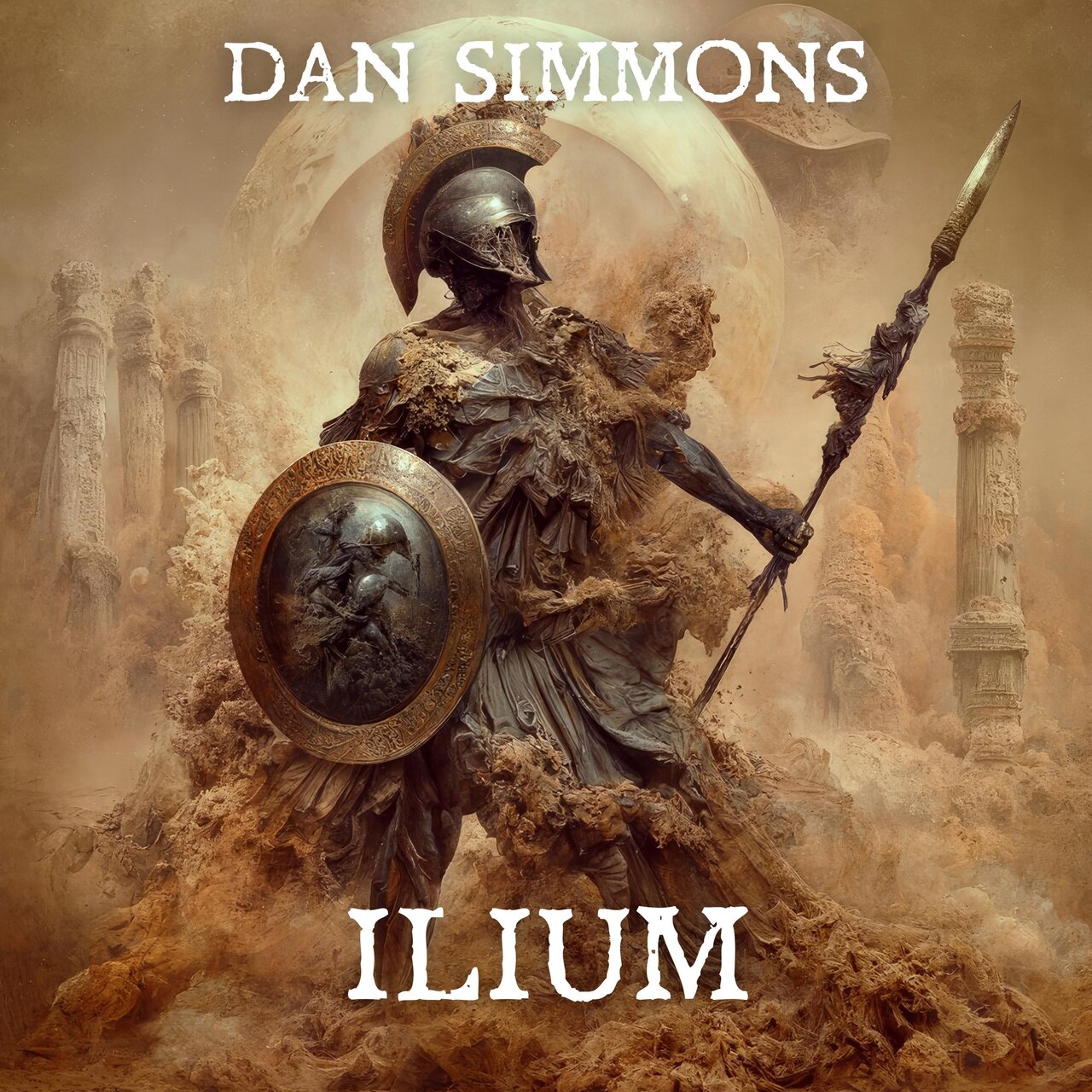 Audiobook cover for Ilium