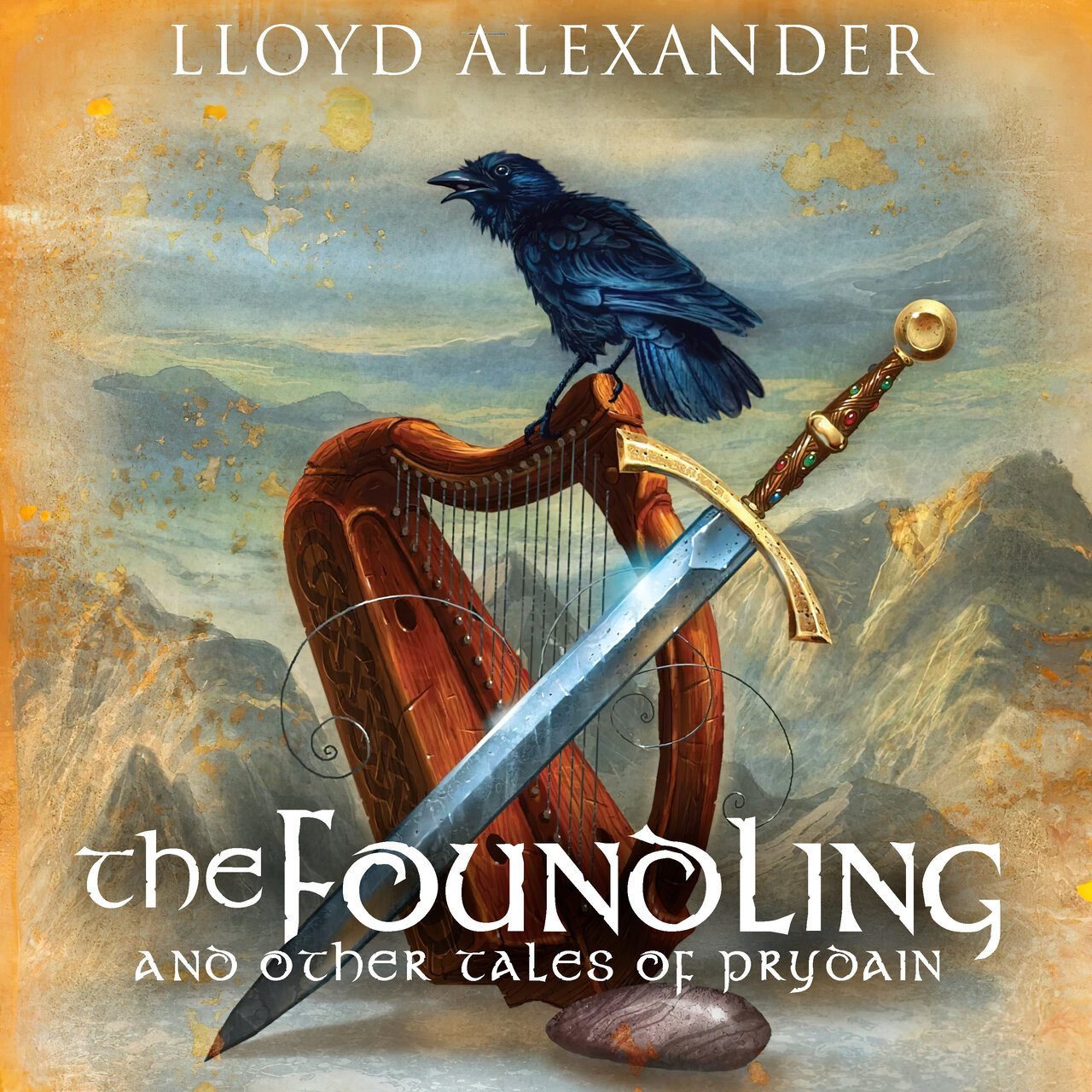 Audiobook cover for The Foundling and Other Tales of Prydain