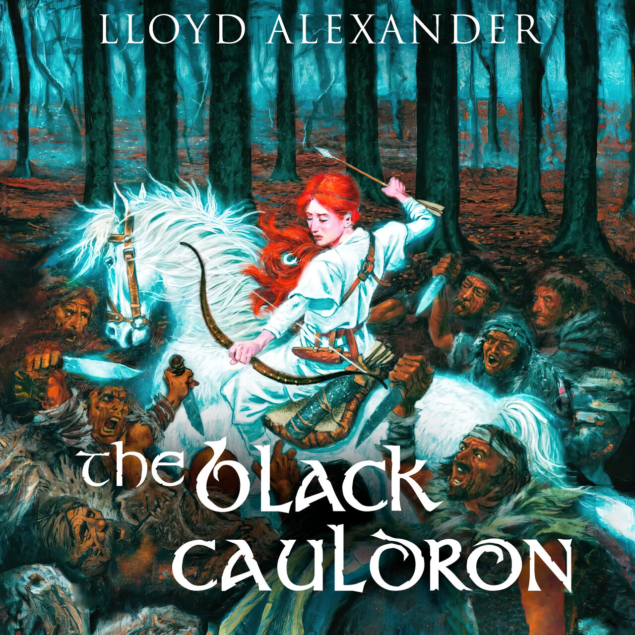 Audiobook cover for The Black Cauldron
