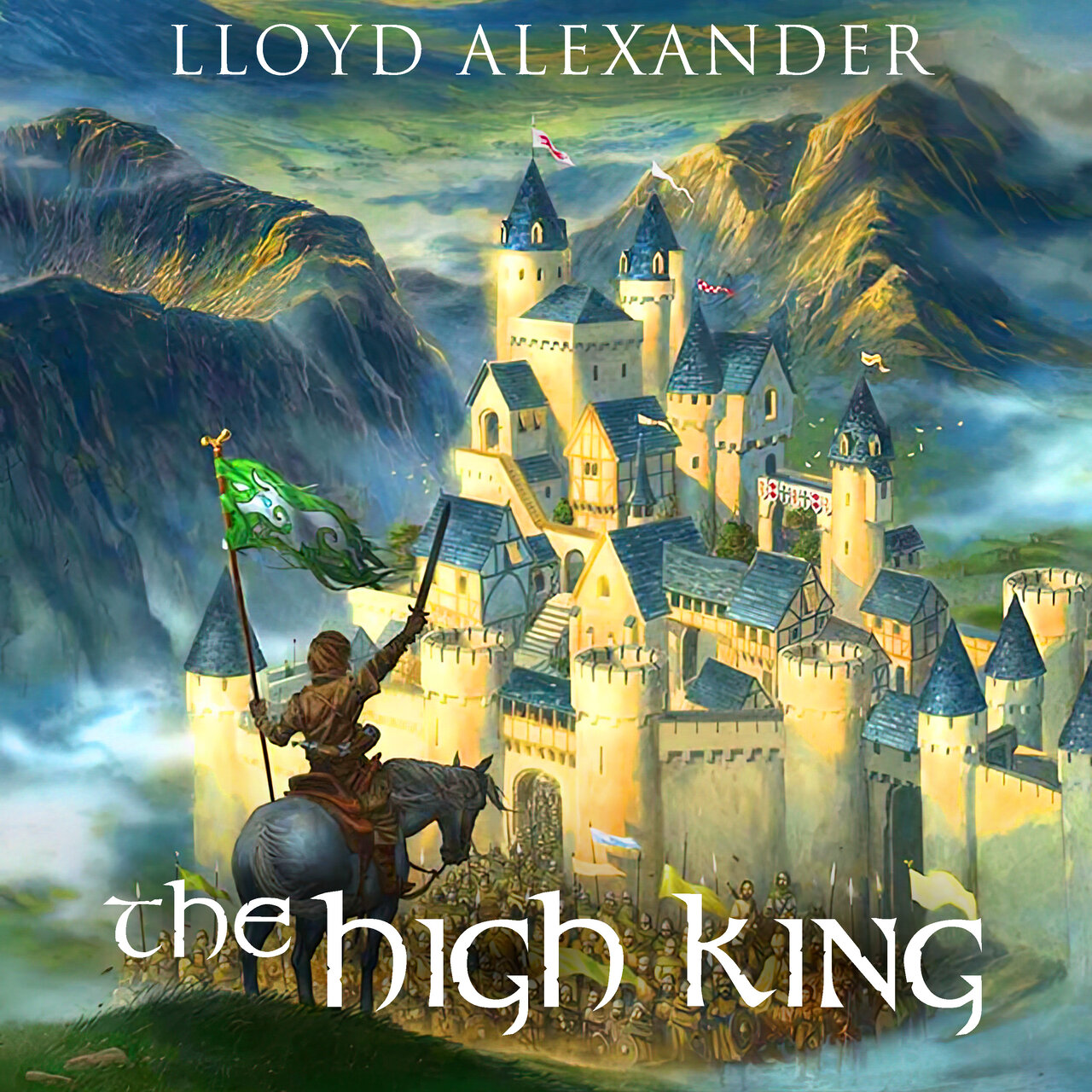 Audiobook cover for The High King