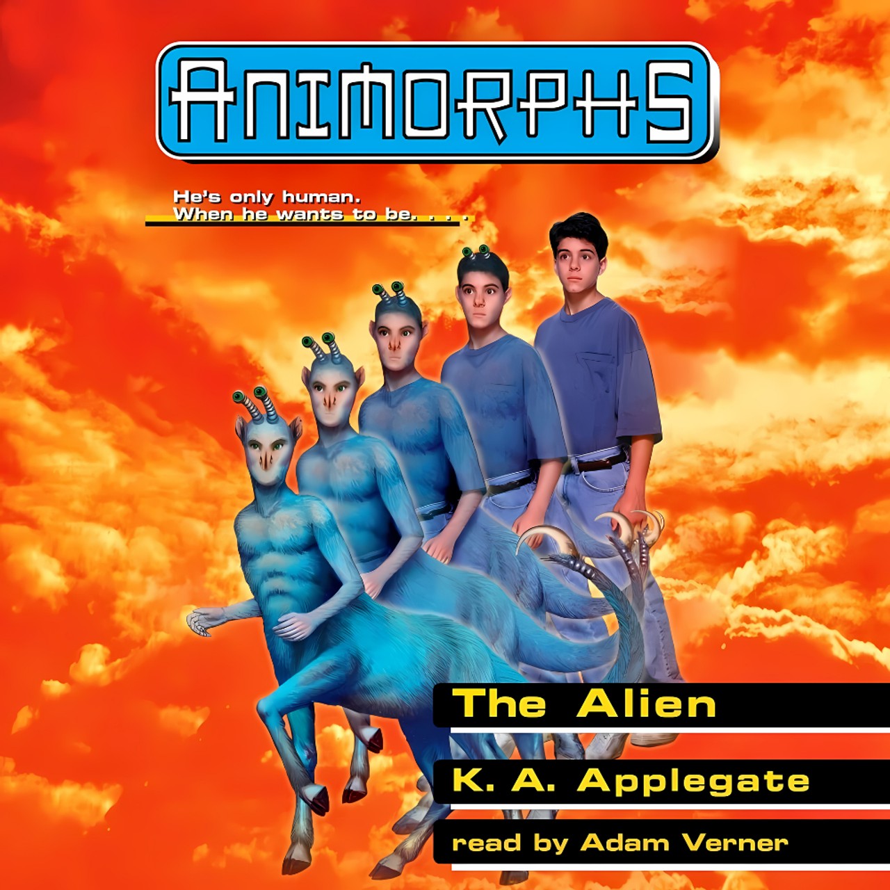 Audiobook cover for The Alien