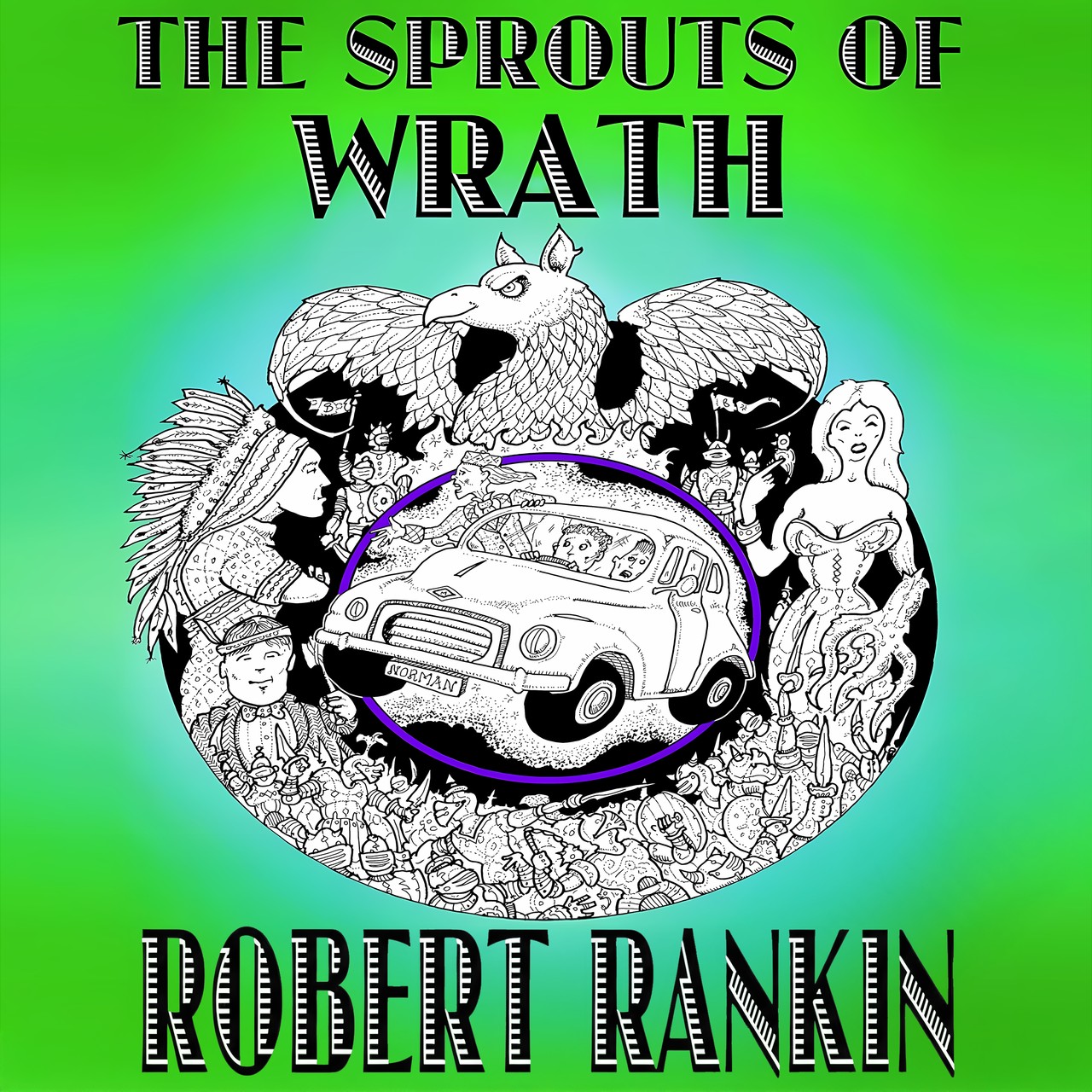 Audiobook cover for The sprouts of wrath