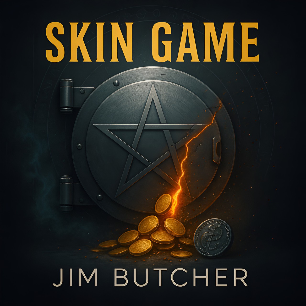 Audiobook cover for Skin Game by Jim Butcher Unabridged CD Audiobook