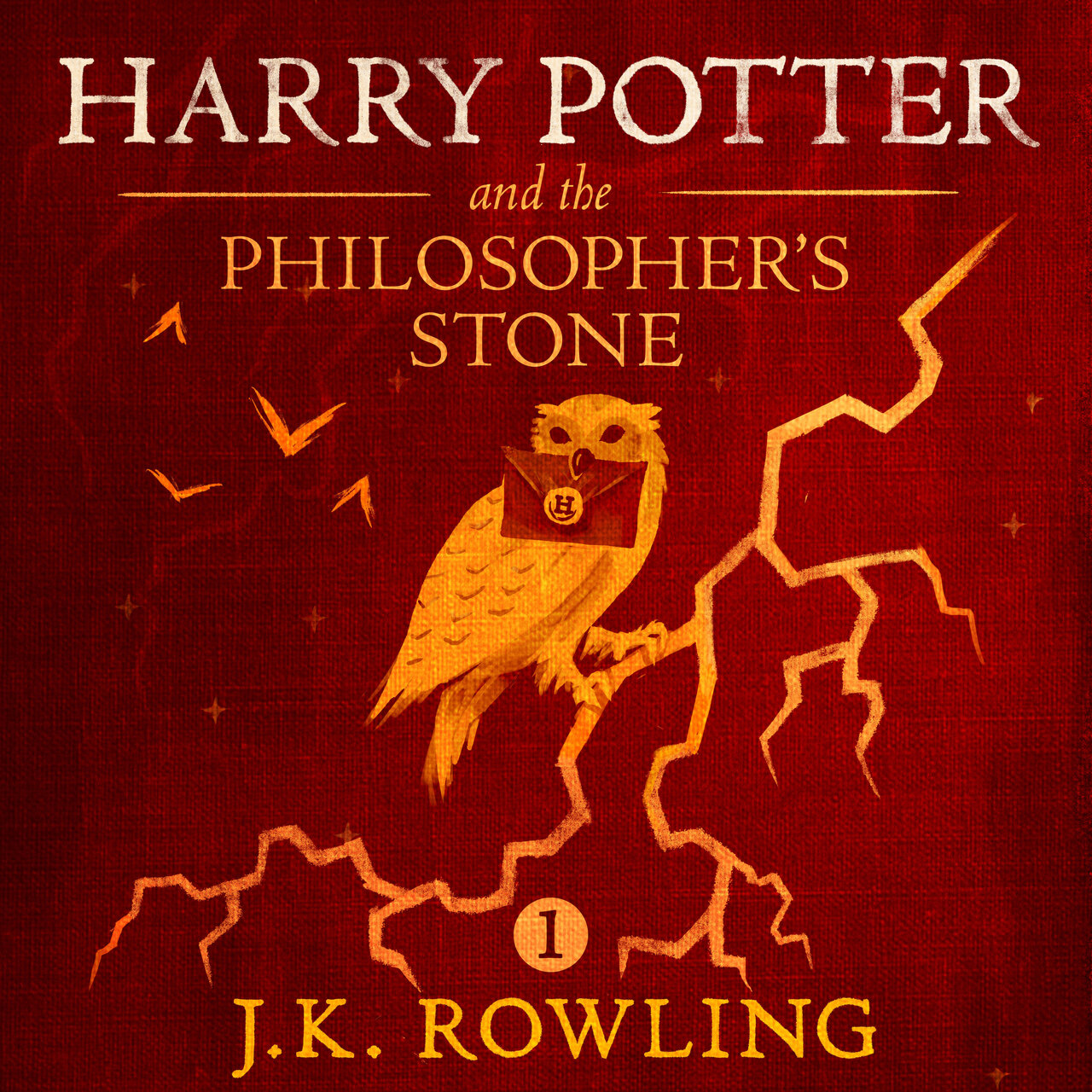 Audiobook cover for Harry Potter and the Philosopher's Stone