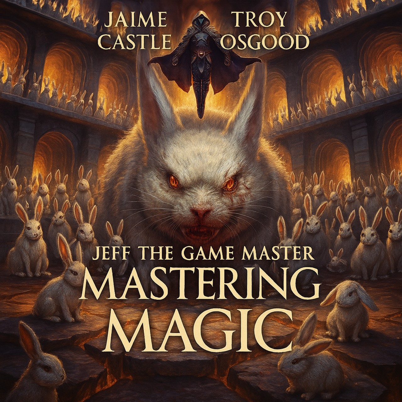 Audiobook cover for Manufacturing Magic