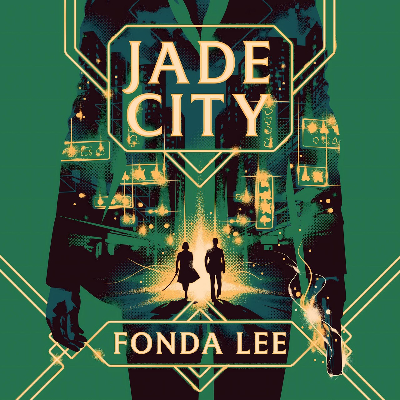 Audiobook cover for Jade City