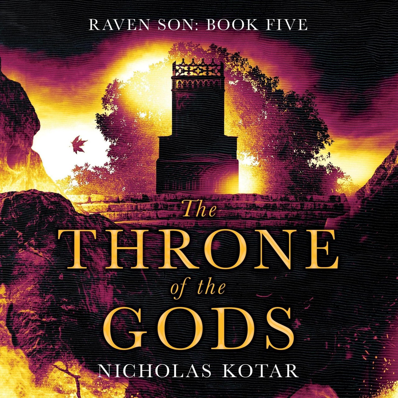 Audiobook cover for Raven Son
