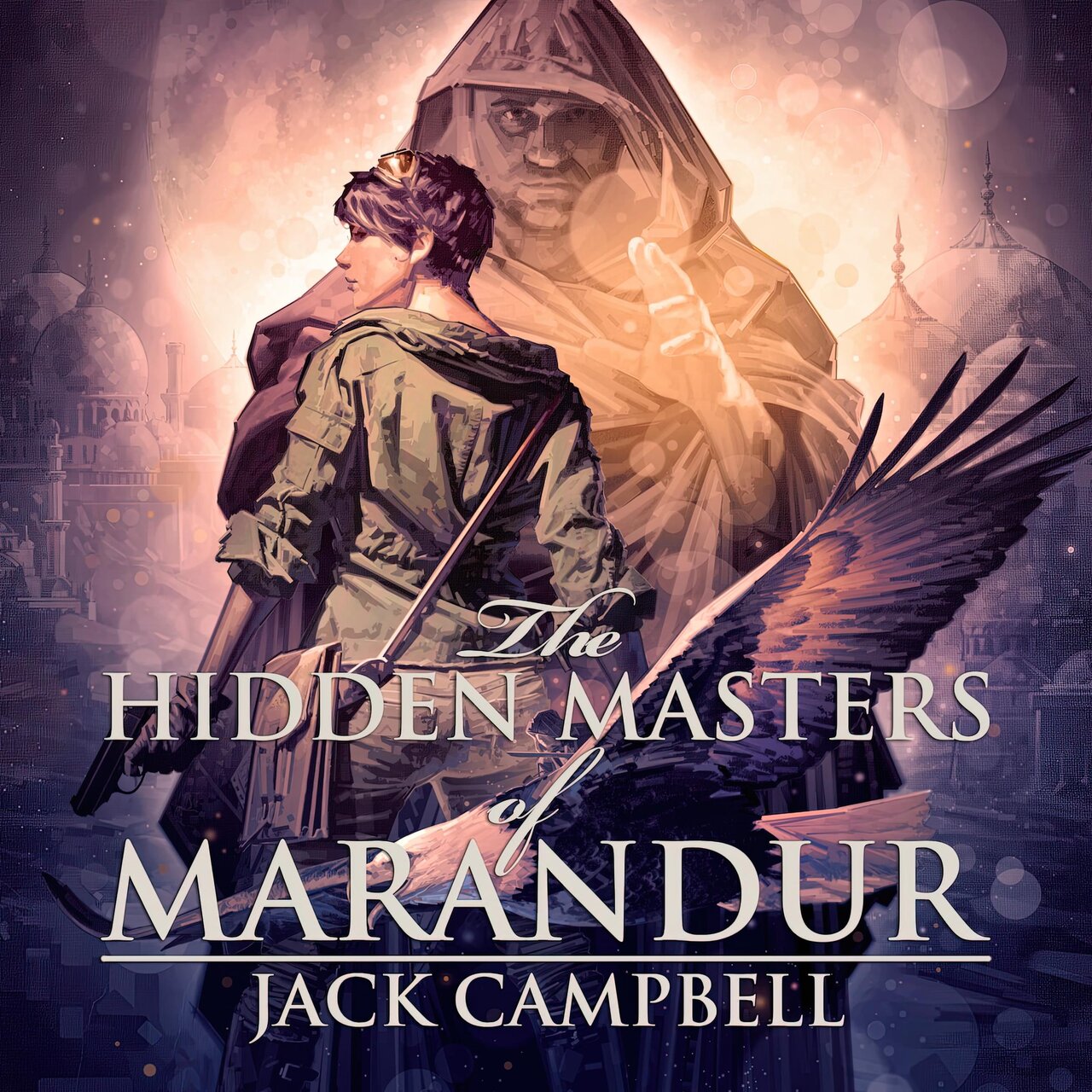 Audiobook cover for The Hidden Masters of Marandur