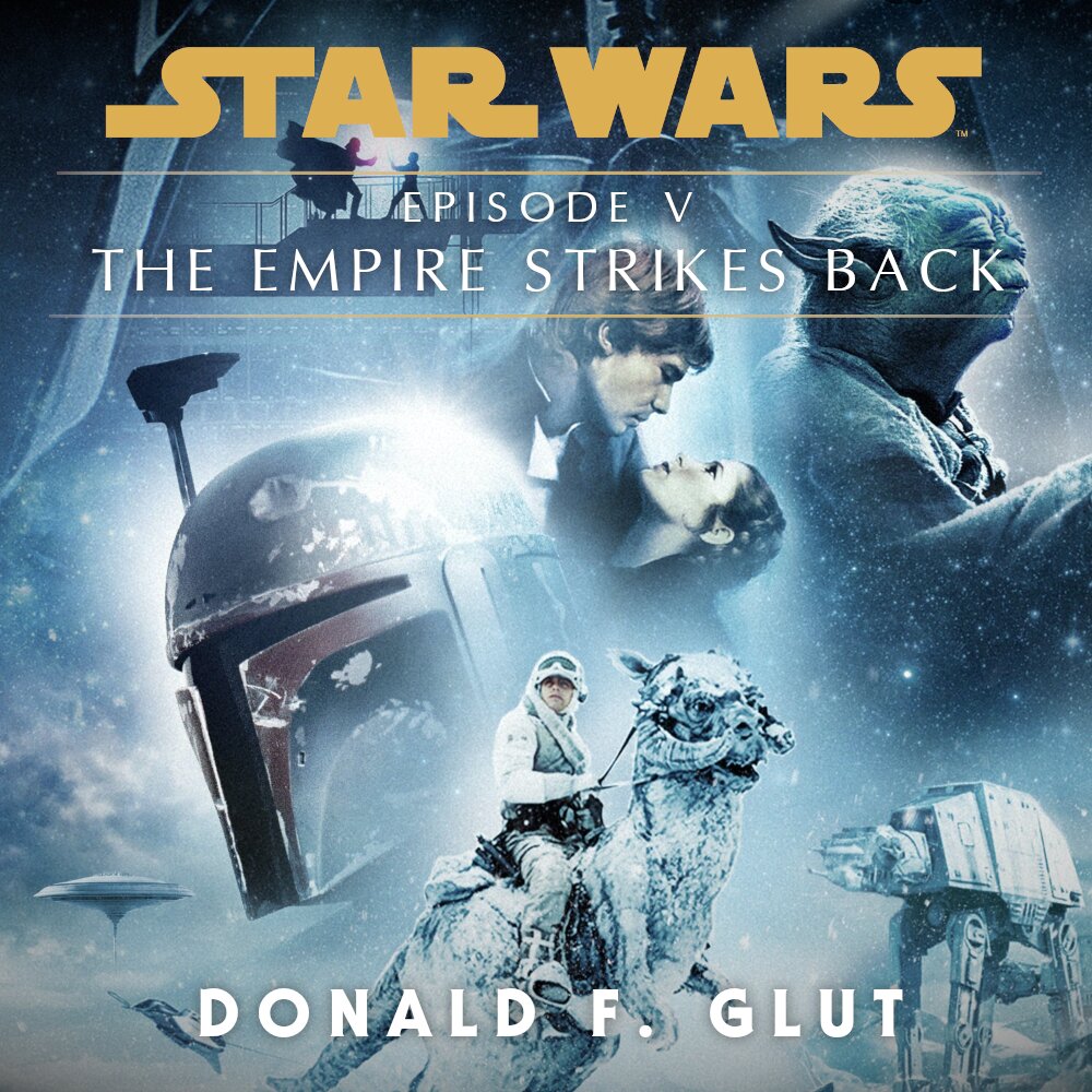 Audiobook cover for Star Wars Episode V - The Empire Strikes Back