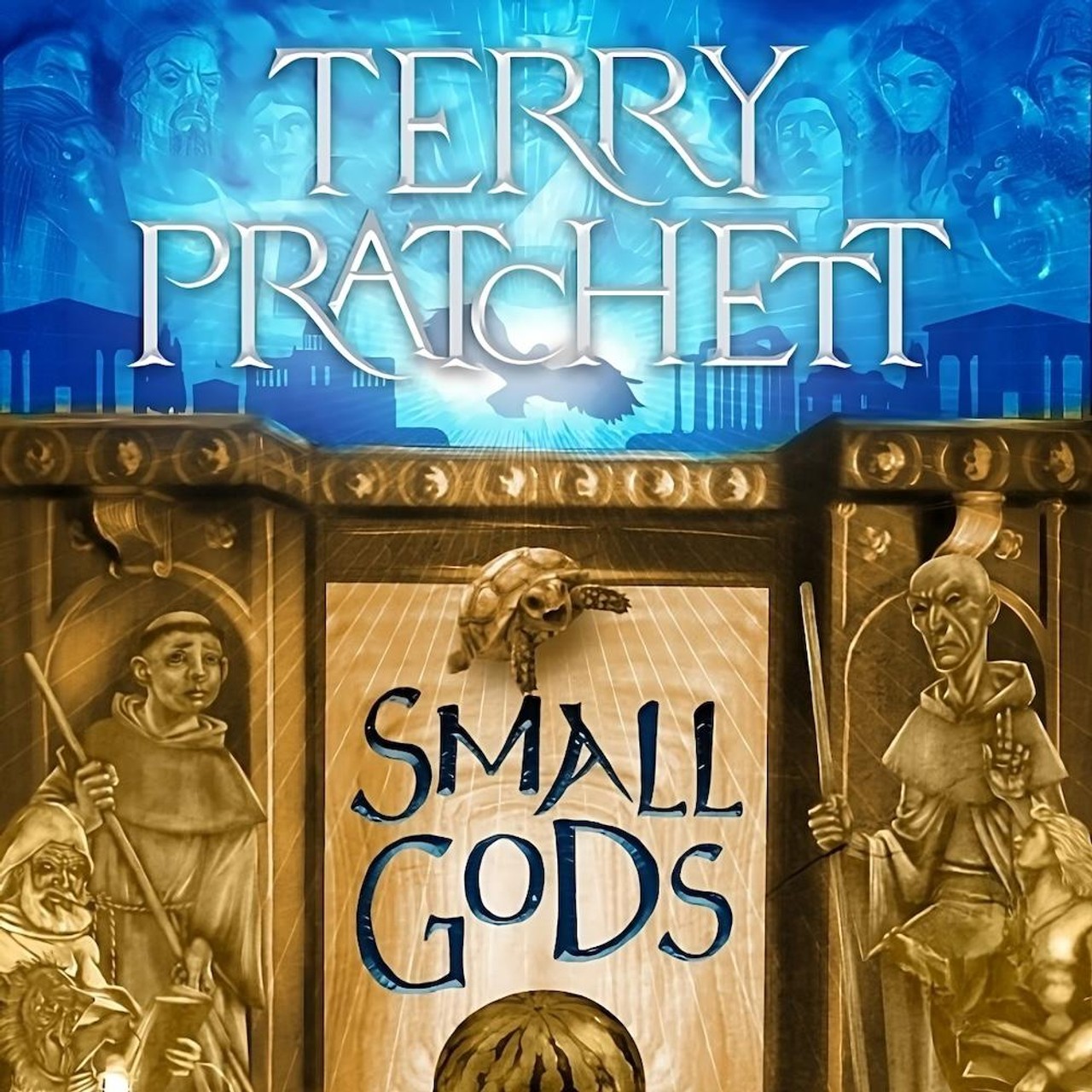 Audiobook cover for Small Gods