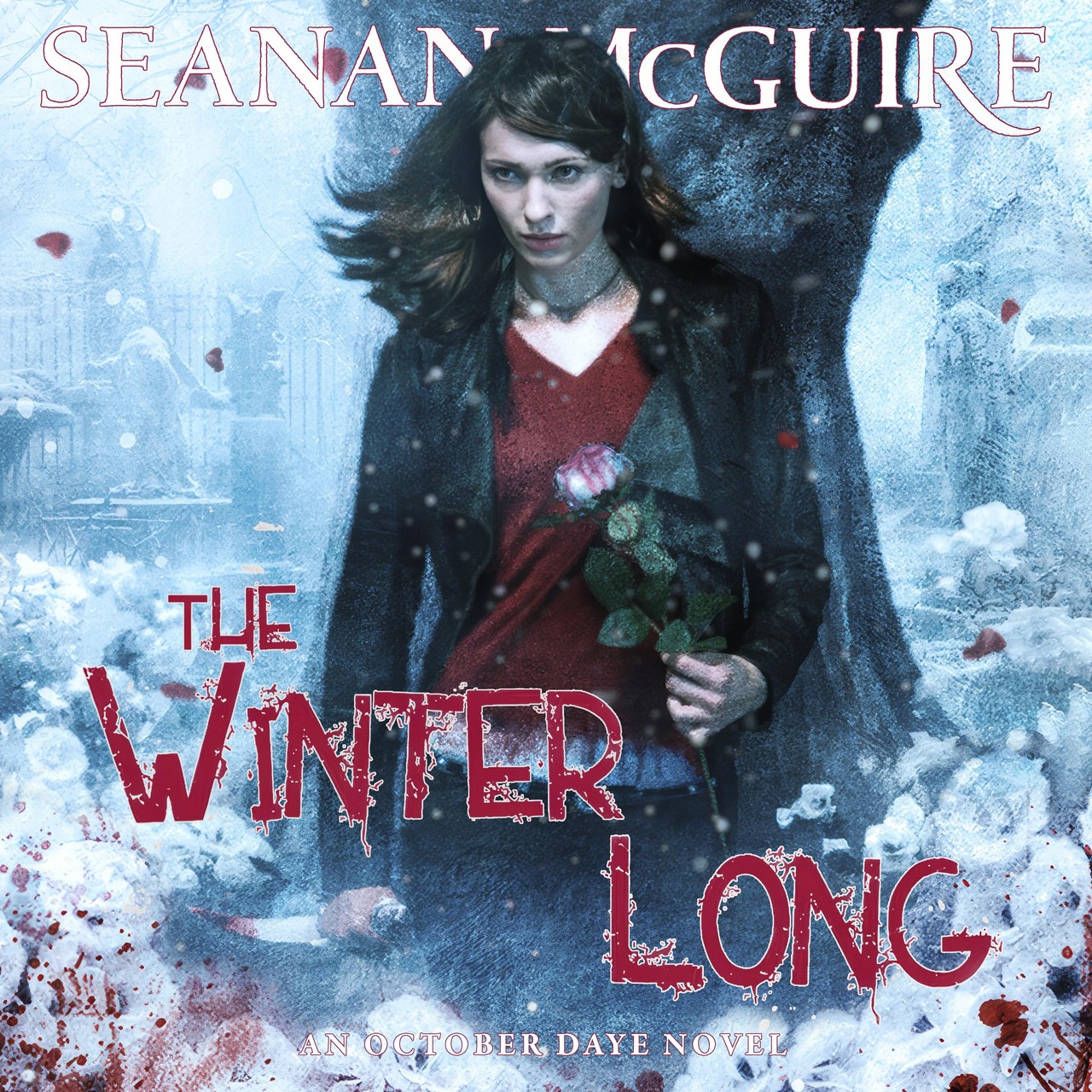 Audiobook cover for The winter long