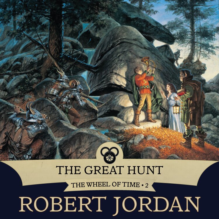 Audiobook cover for The Great Hunt (The Wheel of Time Book 2)