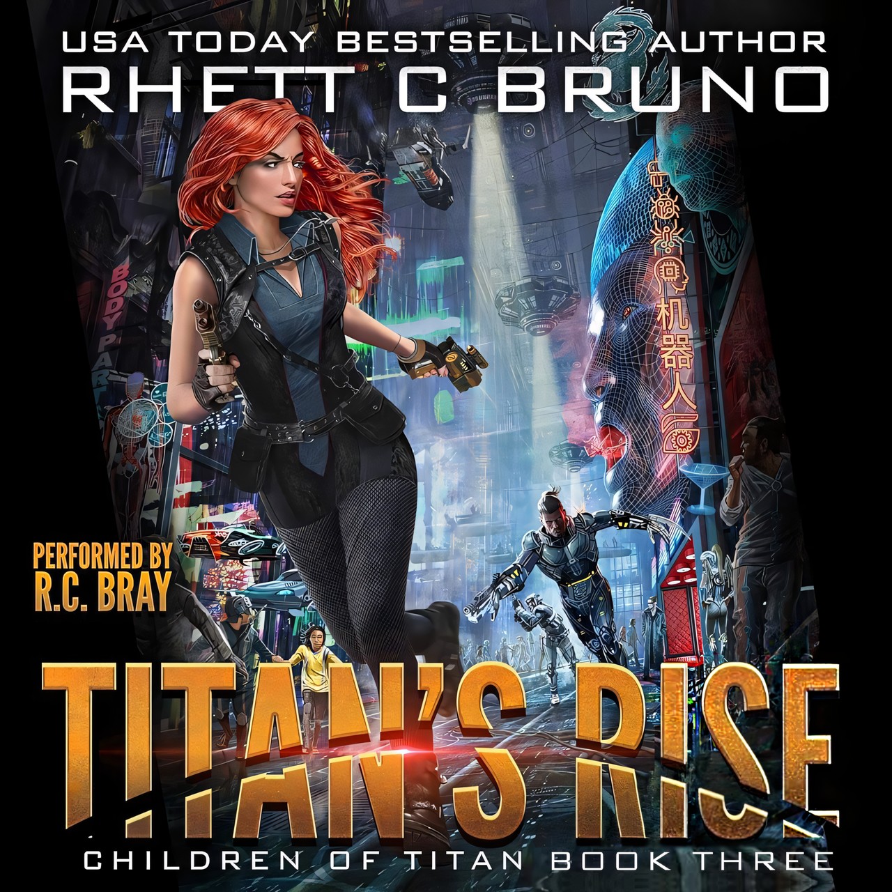 Audiobook cover for Titan's Rise