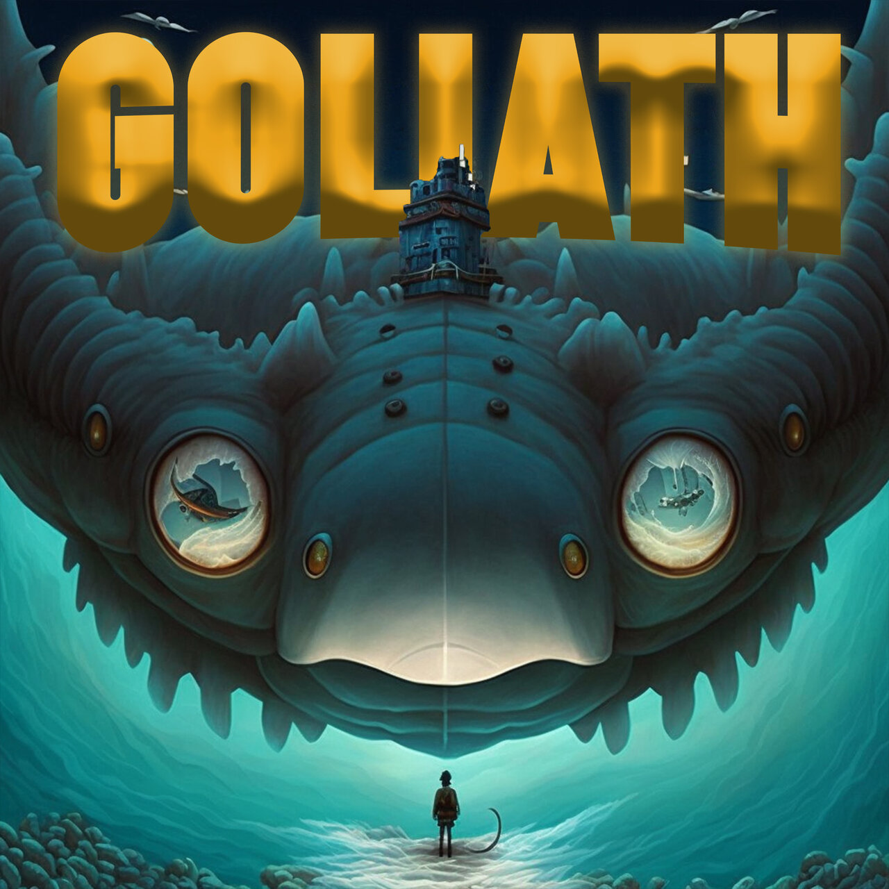Audiobook cover for Goliath