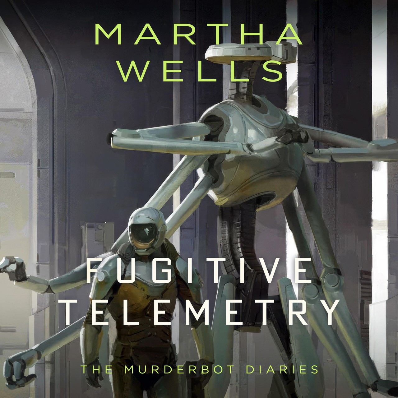 Audiobook cover for Fugitive Telemetry