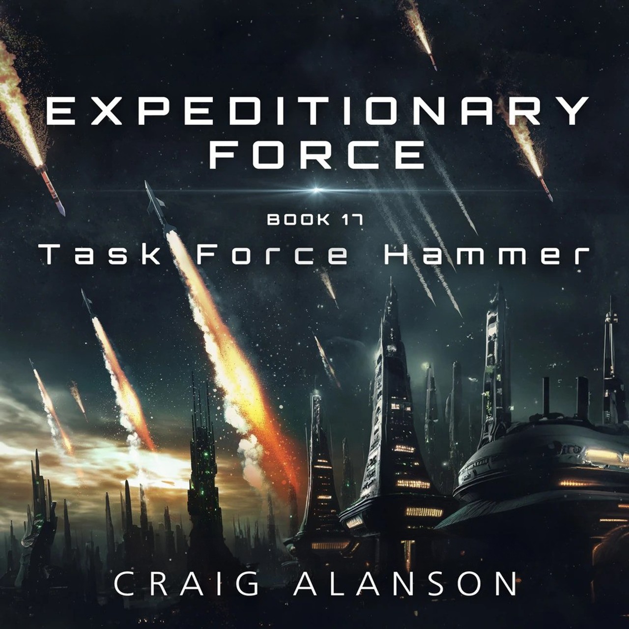 Audiobook cover for Task Force Hammer