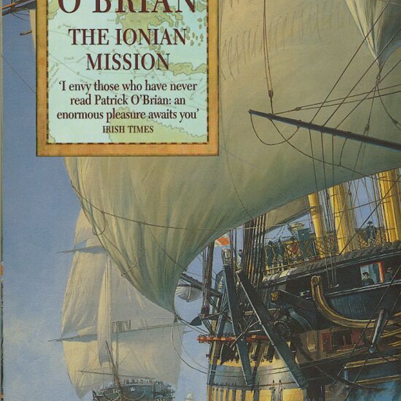 Audiobook cover for The Ionian Mission