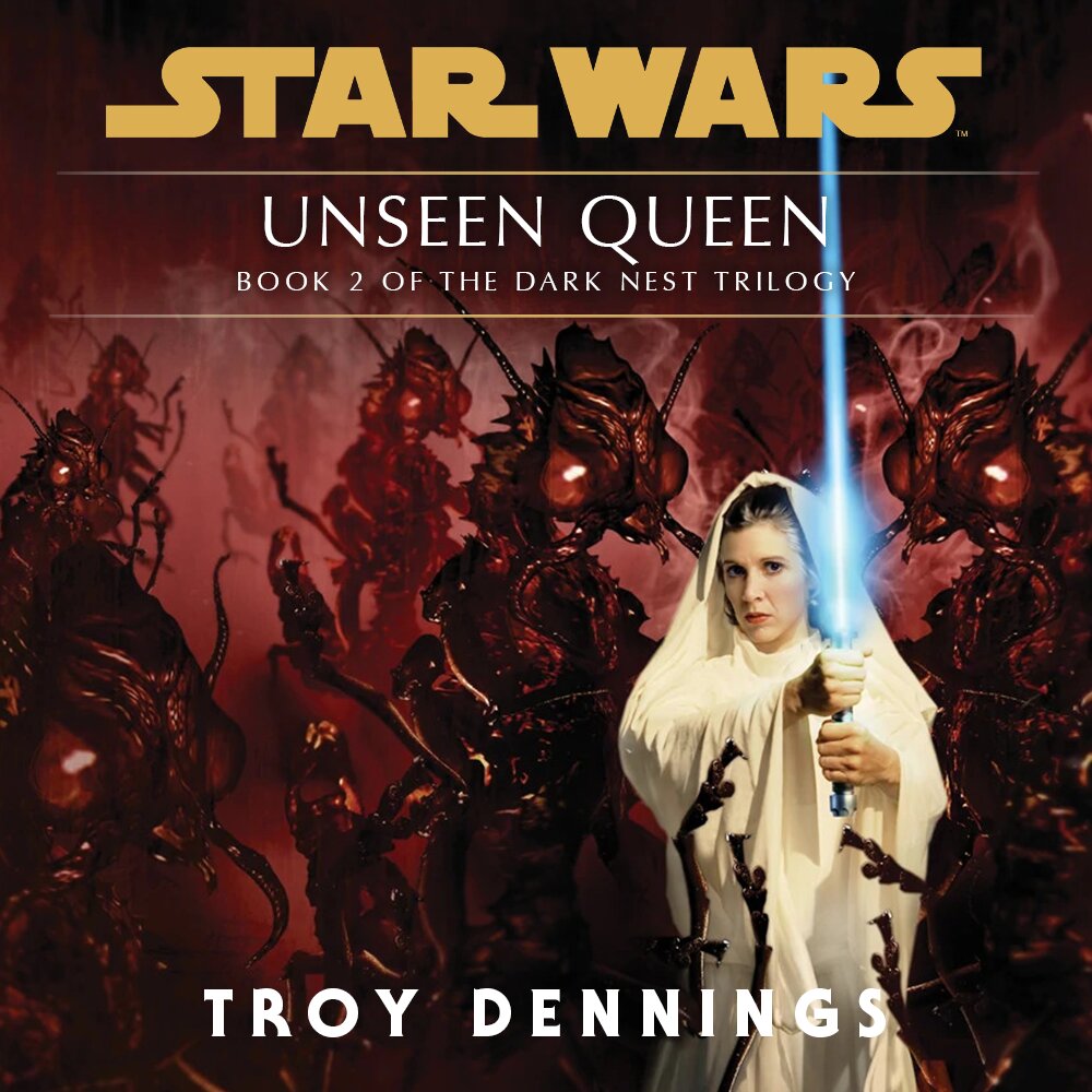 Audiobook cover for Star Wars - Dark Nest - The Unseen Queen