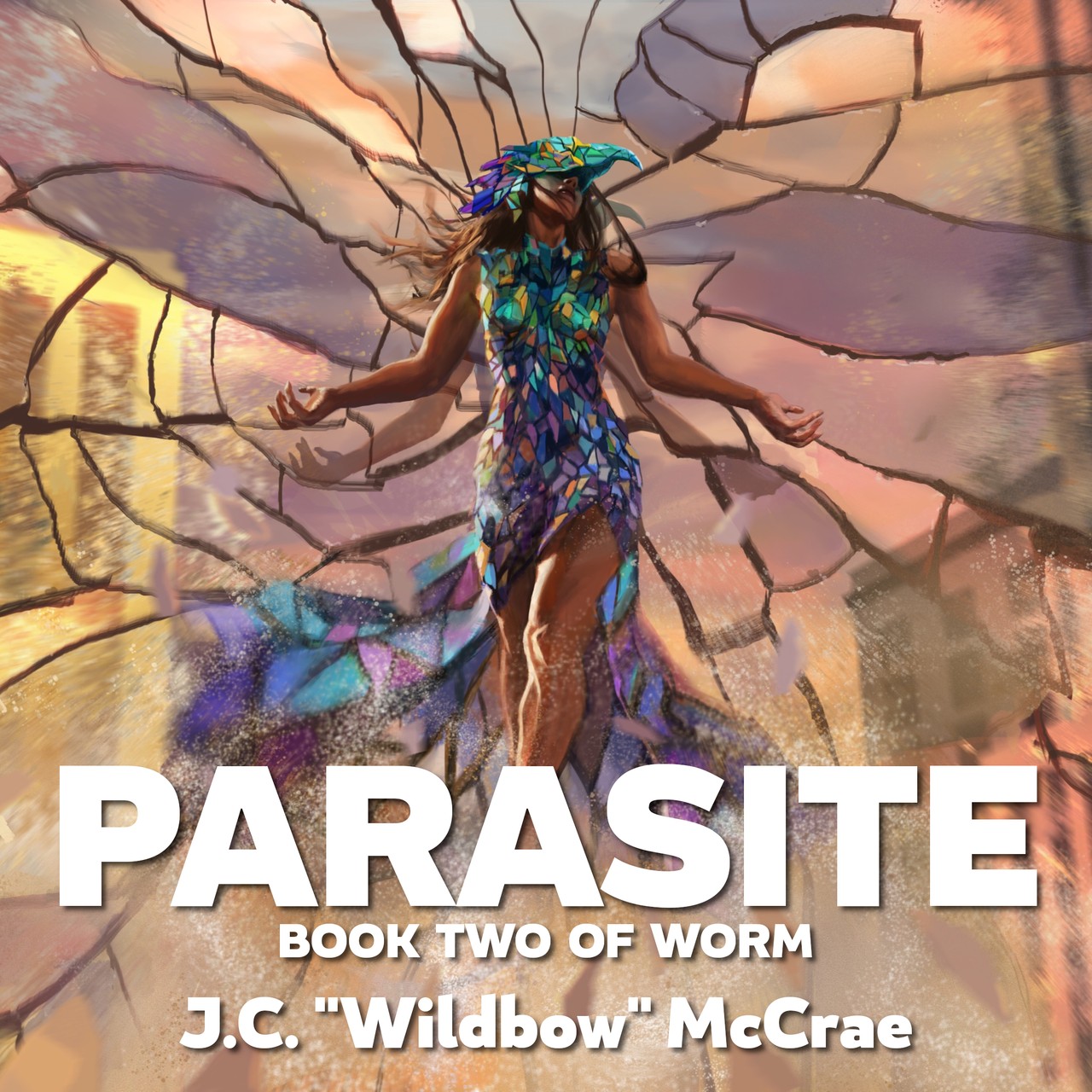 Audiobook cover for Worm