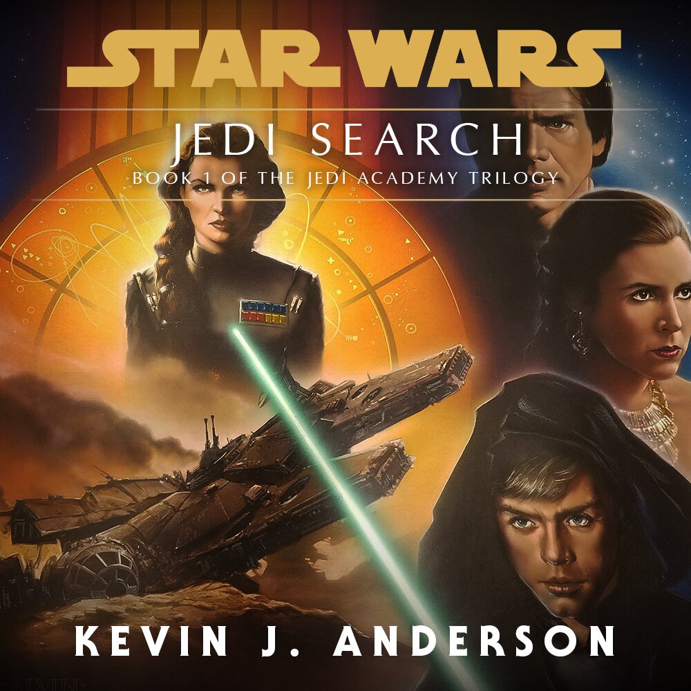 Audiobook cover for Star Wars - Jedi Academy Trilogy - Jedi Search