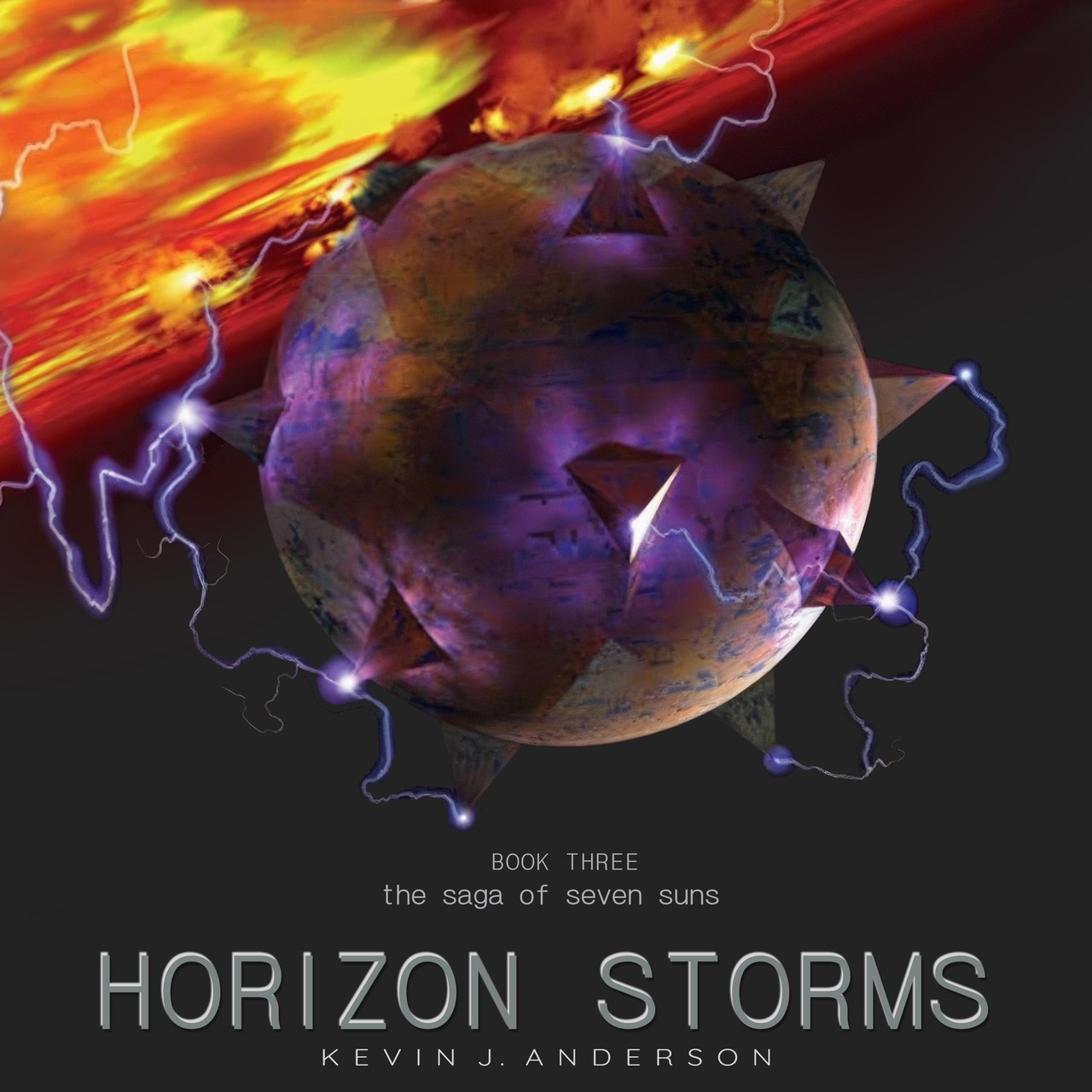 Audiobook cover for Horizon Storms
