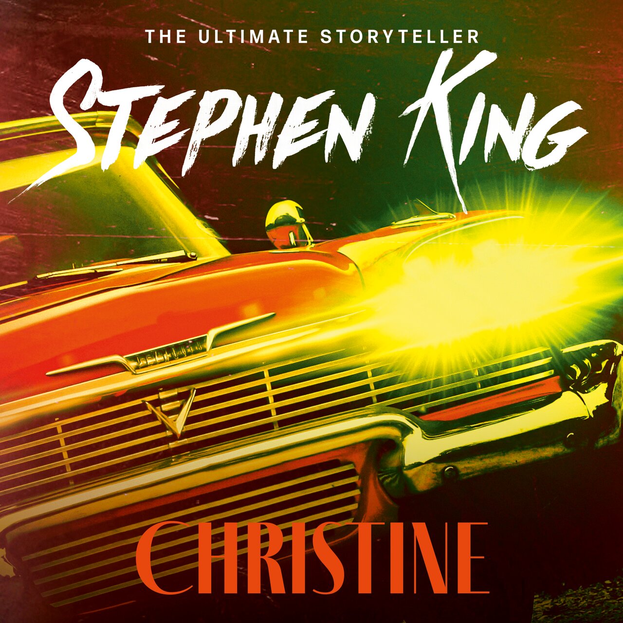 Audiobook cover for Christine